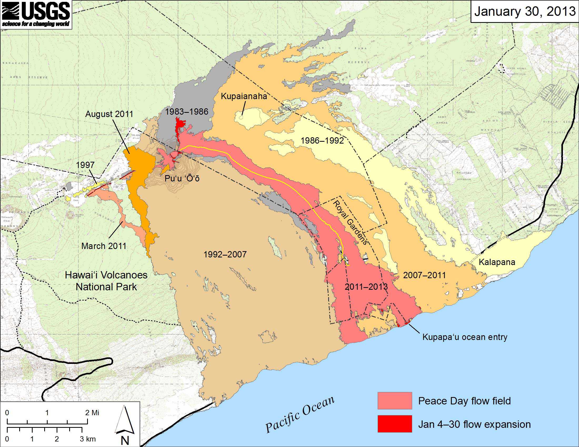 Hiking to Active Lava Flows on Hawaii’s Big Island dpron